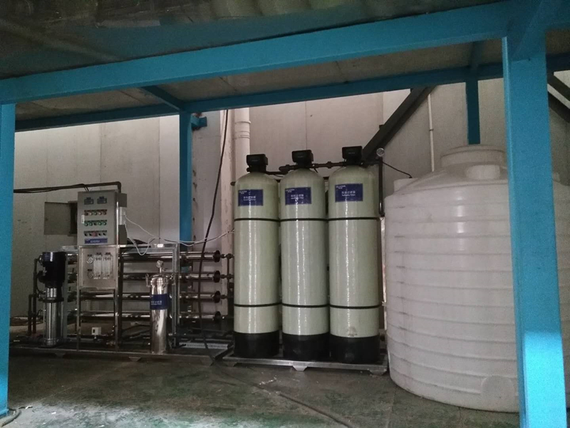 金屬制品清洗用純水設備安裝完成