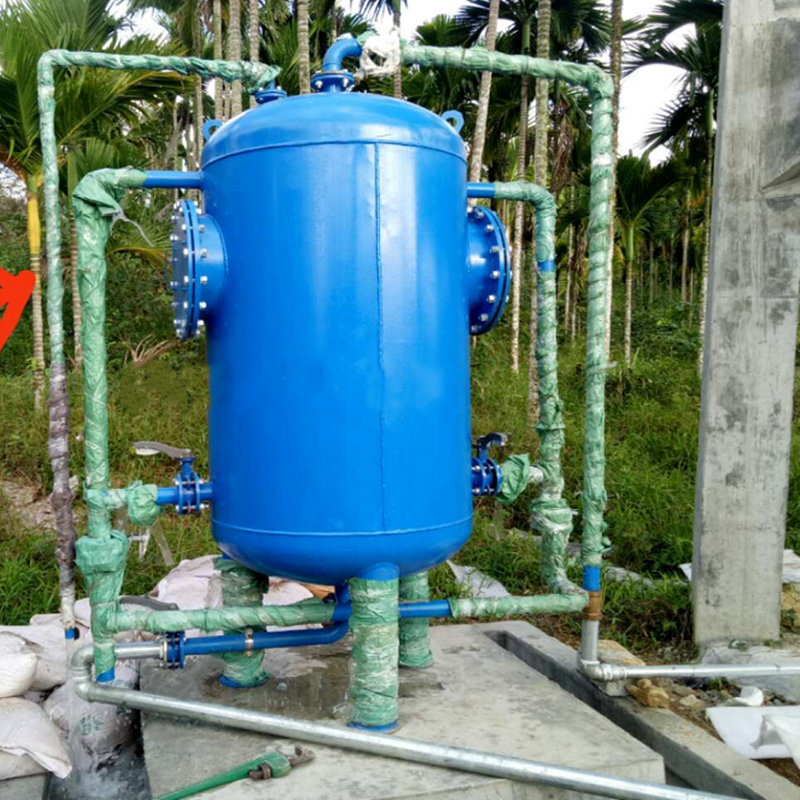 非標定制山泉水凈化機械過濾器安裝